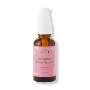 100% PURE Rosemary Oil Grow Hair Serum Stimulating & Invigorating Regrowth Haircare for Thinning & Hair Loss - Plant Essentials Thickening Tonic & Dry Scalp Treatment for Women & Men - Vegan - 1 Fl Oz