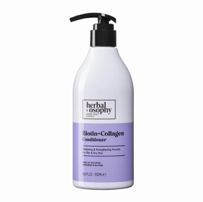 16.9 Fl Oz Biotin & Collagen Conditioner, Hair Growth Thickening Conditioner, Repair Dry, Damaged Thinning Hair, Infused with Vitamin B7 & Argan Oil, Free of Sulfate, Parabens and Gluten