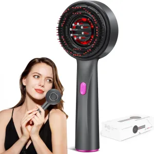 3 in 1 Hair Oil Applicator,Head Massager Scalp,Hair Oil Applicator Scalp Massager,Electric Scalp Massager Brush,ipx7 Waterproof Scalp Oil Applicator,Dark Gray