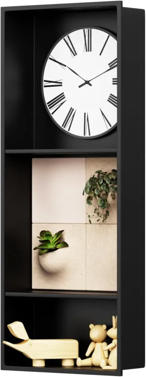 30" X 12" Stainless Steel Shower Niche Insert Tile Ready, Niche for Shower Wall, 3-Tier Recessed Shelf No Tile Needed for Bathroom Storage, Matte Black