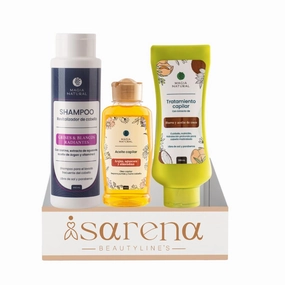 3 Pack Cabello con Canas grises y blancos Shampoo para canas revitalizador Magia Natural 450ml   Aceite Antifrizz 60ml   Tratamiento con huevo y coco 300ml Hair Mask Treatment hair Shampoo canas