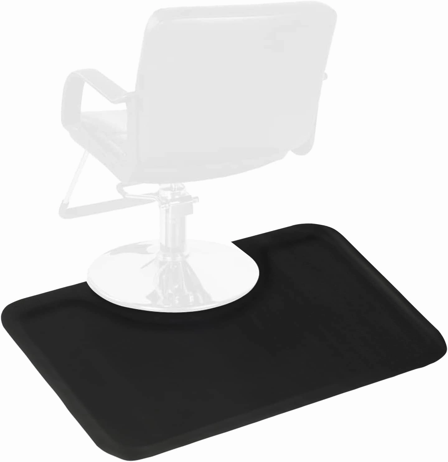 3′x 4.5′x 1/2" Thick Salon Mat Beauty Barber Chair Anti Fatigue Floor Mat Rectangle Salon Mats for Hair Stylist Ergonomic Comfort Waterproof Foam Pad for Barber Shop (3′x 4.5′x 1/2"-Rectangle)