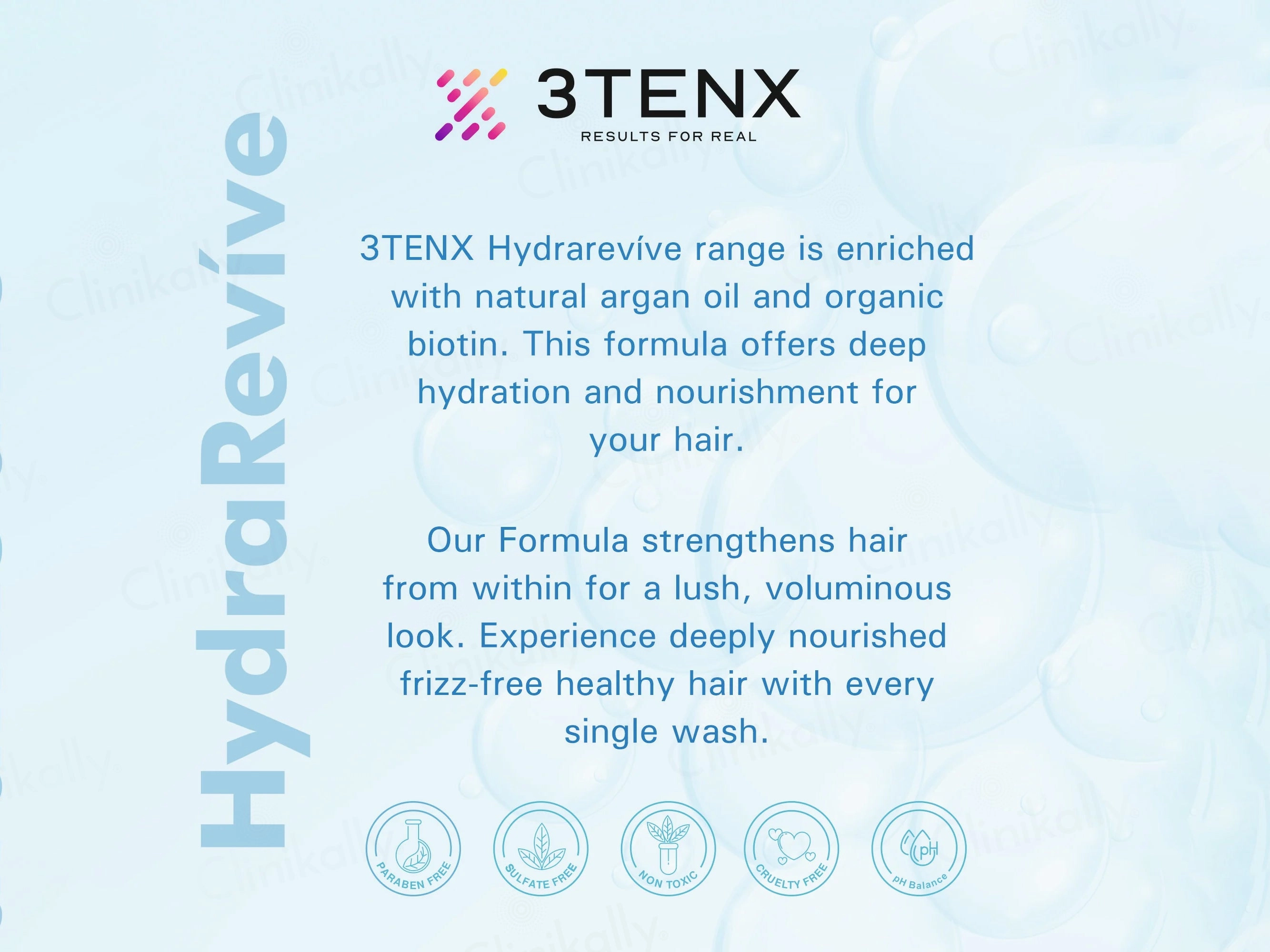 3Tenx HydraRevive Shampoo For Dull & Dehydrated Hair