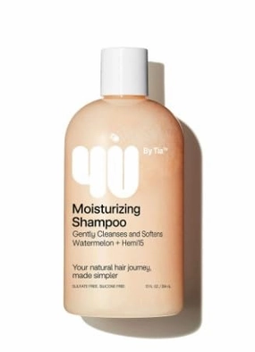 4U by Tia Moisturizing Shampoo with Watermelon and Hemi15, 13 fl oz