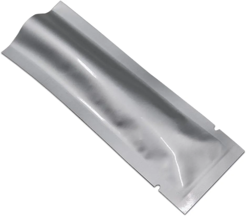 500 Pack 1.57x4.33 inch (Inside Size 1.18x3.94 inch) Heat Seal Sample Pouch Thickened Mylar Foil Bag for Lotions Travel Packets Single Serving Coffee Powder Condiments Food Storage Containers