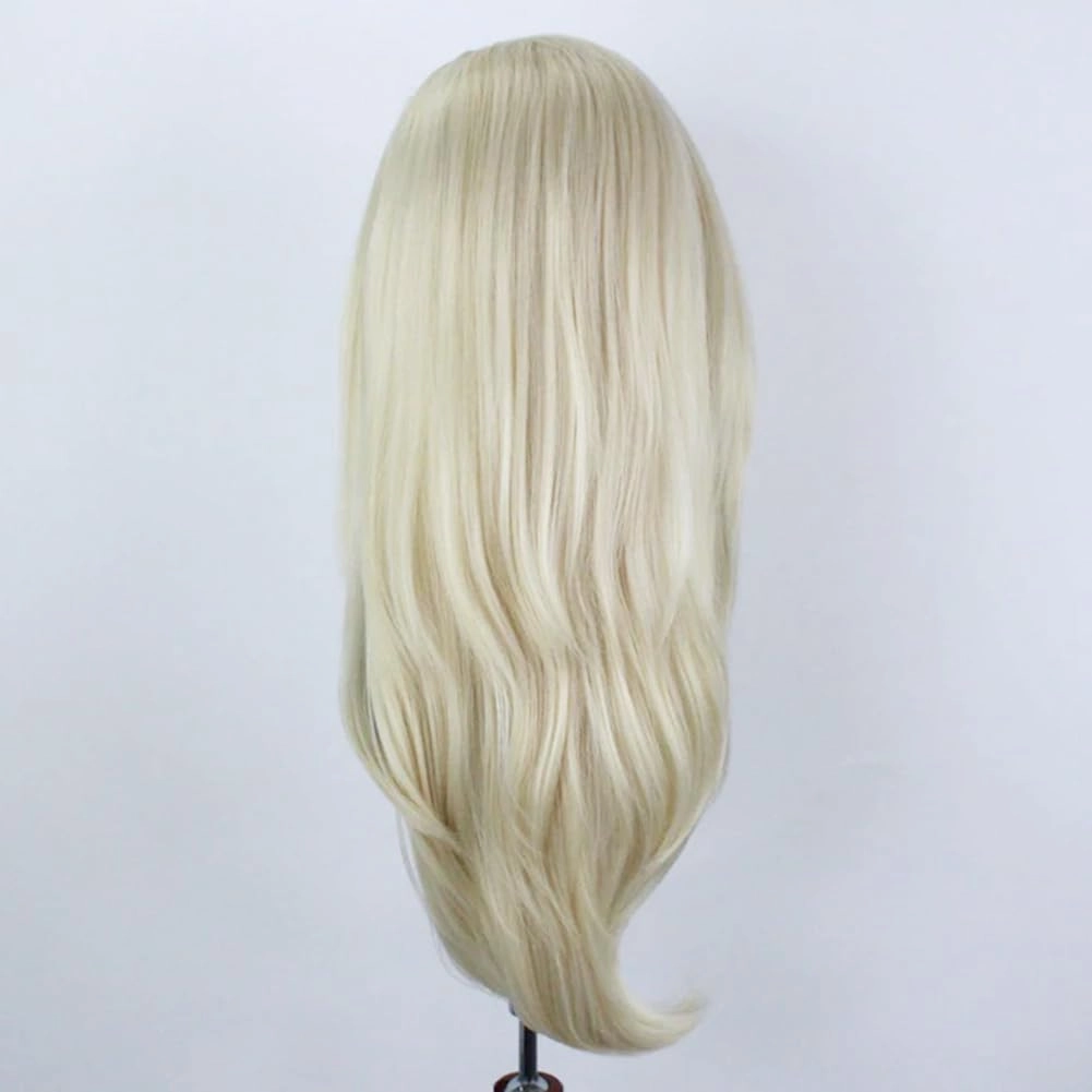 613 Blonde Wigs for Women Girls Free Part Long Natural Wave Lace Font Wigs Slightly Wave Wig Heat Resistant Synthetic Lace Wig Daily Wear Wigs