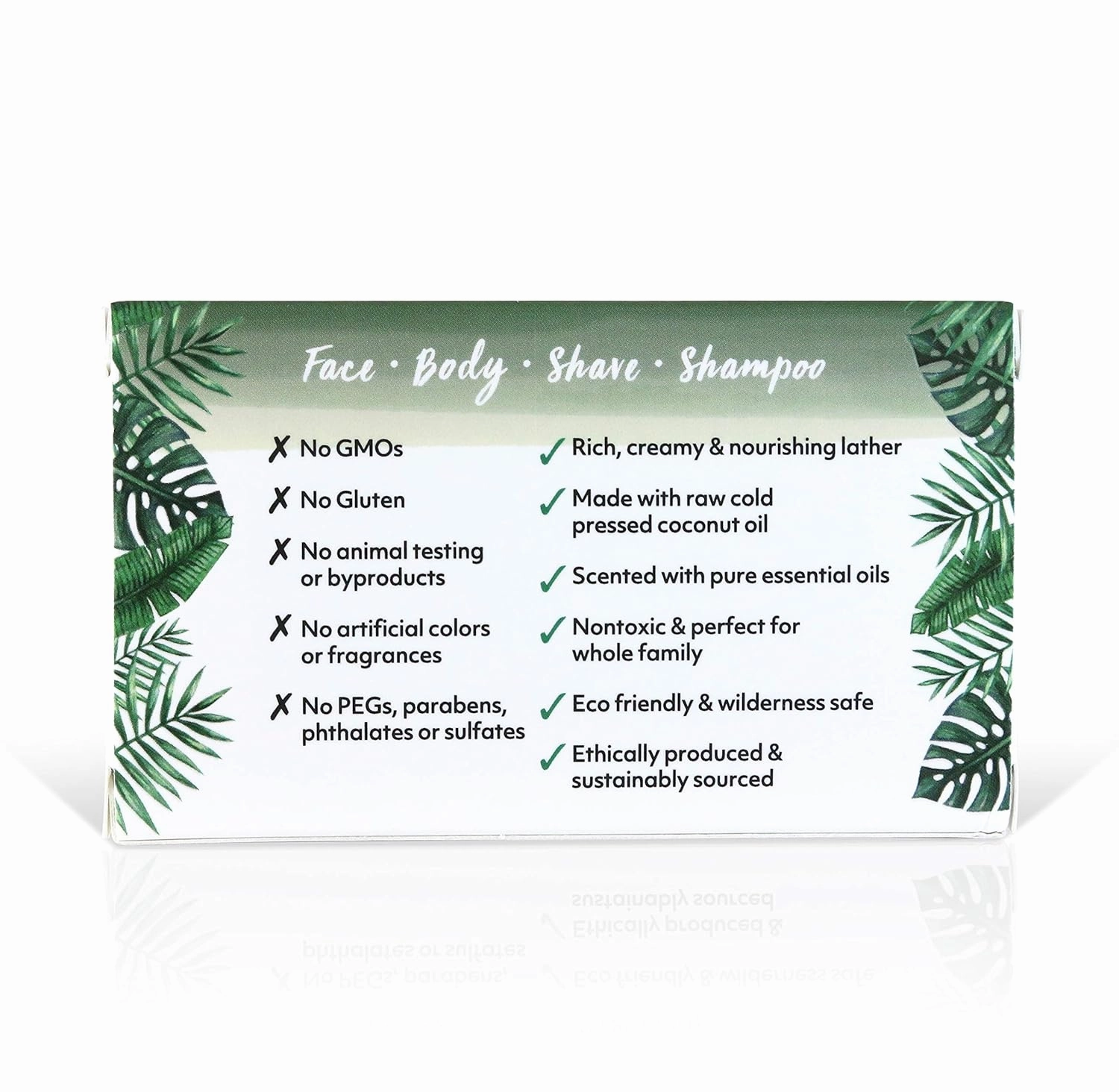 "Coco Fiji Soap Bar for Face and Body Infused With Organic Coconut Oil, Tea Tree Spearmint Essential Oil, Natural Soap for Moisturizing & Pore Purifying Skin, 7 oz, Pack Of 3 "