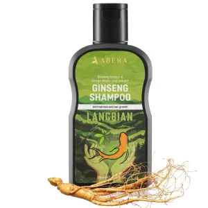 ABERA High-Performance Anti-Dandruff Shampoo – Herbal Formula with Langbian Ginseng Extract, Sulfate & Paraben Free, Deep Cleansing, Fights Itchy Scalp & Scalp Fungus – 5.07 Fl Oz
