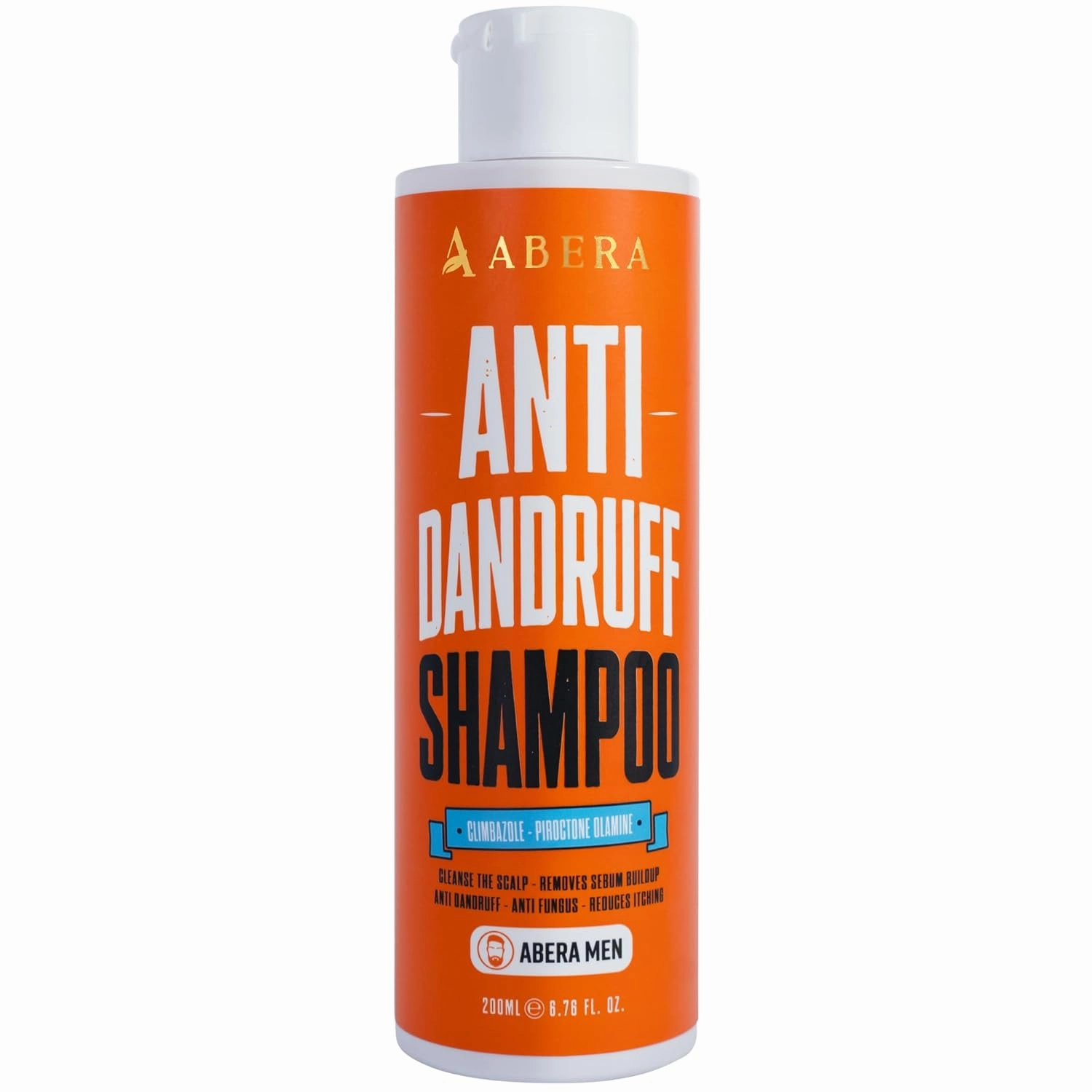 ABERA Anti Dandruff Shampoo for Stronger Hair & Healthier Scalp, Nourishes, Supports and Promotes Hair Growth, Get Rid of Dandruff, 6.67 fl oz