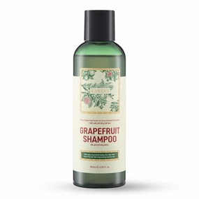 ABERA Hair Growth Shampoo With Grapefruit Essence – Anti-Hair Loss Treatment with Vitamin C, Refreshing Citrus Scent, 6.09 Fl Oz