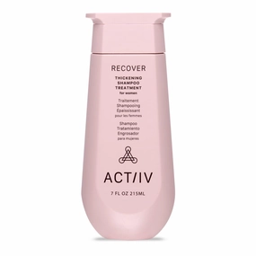 ACTIIV Recover Thickening Shampoo Treatment For Women | Supports the Appearance of Fuller, Healthier-Looking Hair, Supports Scalp Health, Plant-Based, Color-Safe, Vegan, All Hair Types