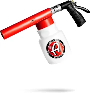 Adam's Premium Foam Gun Car Wash Sprayer - Connects to Garden Hose for Car Washing, No Pressure Washer Required, Use Snow Foam Blaster with Car Soap, Shampoo or Detergent