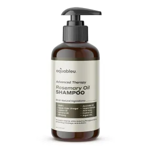 Advanced Therapy Anti-Thinning Rosemary Oil Shampoo with 14 All-Natural Ingredients for Volume, Strength, and Thickness (16oz)