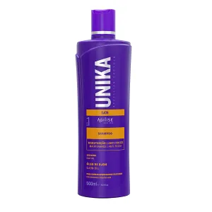agilise Unika Ojon Home Care Hair Shampoo - Chemically Treated Hair Care, Sulfate Free Shampoo - Vegetal Keratin, Coconut Oil, Ojon Oil, VEGAN -16.9fl.oz/500ml
