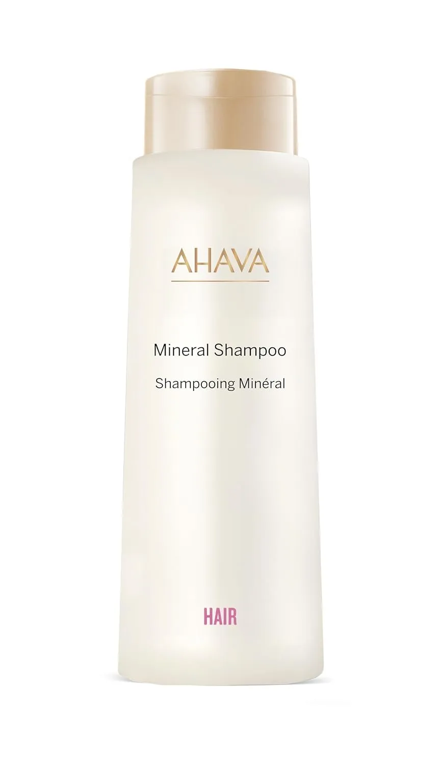 AHAVA Dead Sea Water Mineral Shampoo - Gentle Scalp-Friendly Shampoo for All Hair Types, Softens, Shines, Hydrates & Nourishes, Enriched with Osmoter, Calendula & Aloe Vera