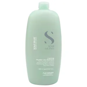 Alfaparf Milano Semi Di Lino Scalp Relief Low Shampoo for Sensitive Skin - Sulfate Free Shampoo - Soothes, Brings Comfort and Hydrates - Itch Relief - Professional Salon Quality