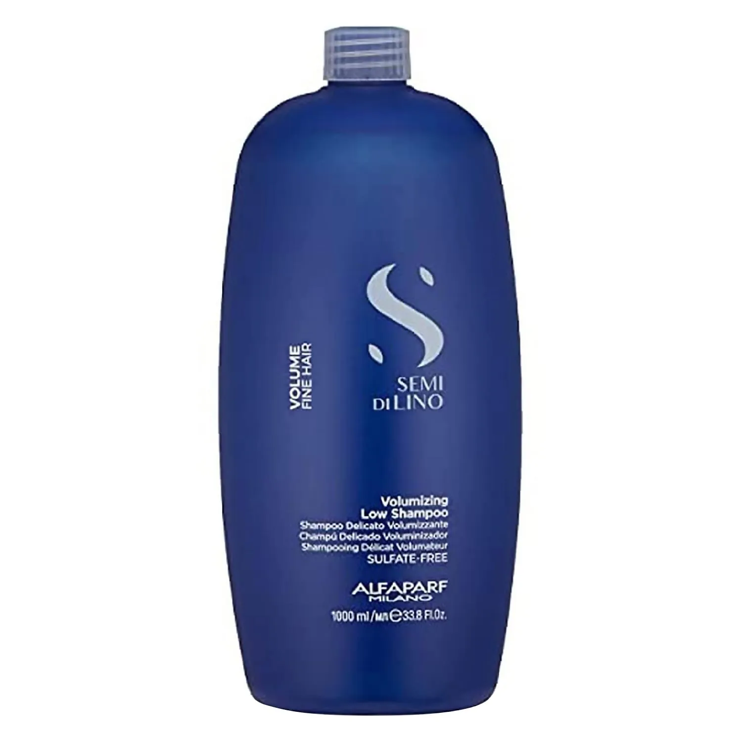 Alfaparf Milano Semi Di Lino Volume Shampoo For Fine Hair – Sulfate Free Volumizing Low Shampoo - Adds Intense Volume, Thickness and Body - Anti-Frizz - Professional Salon Quality