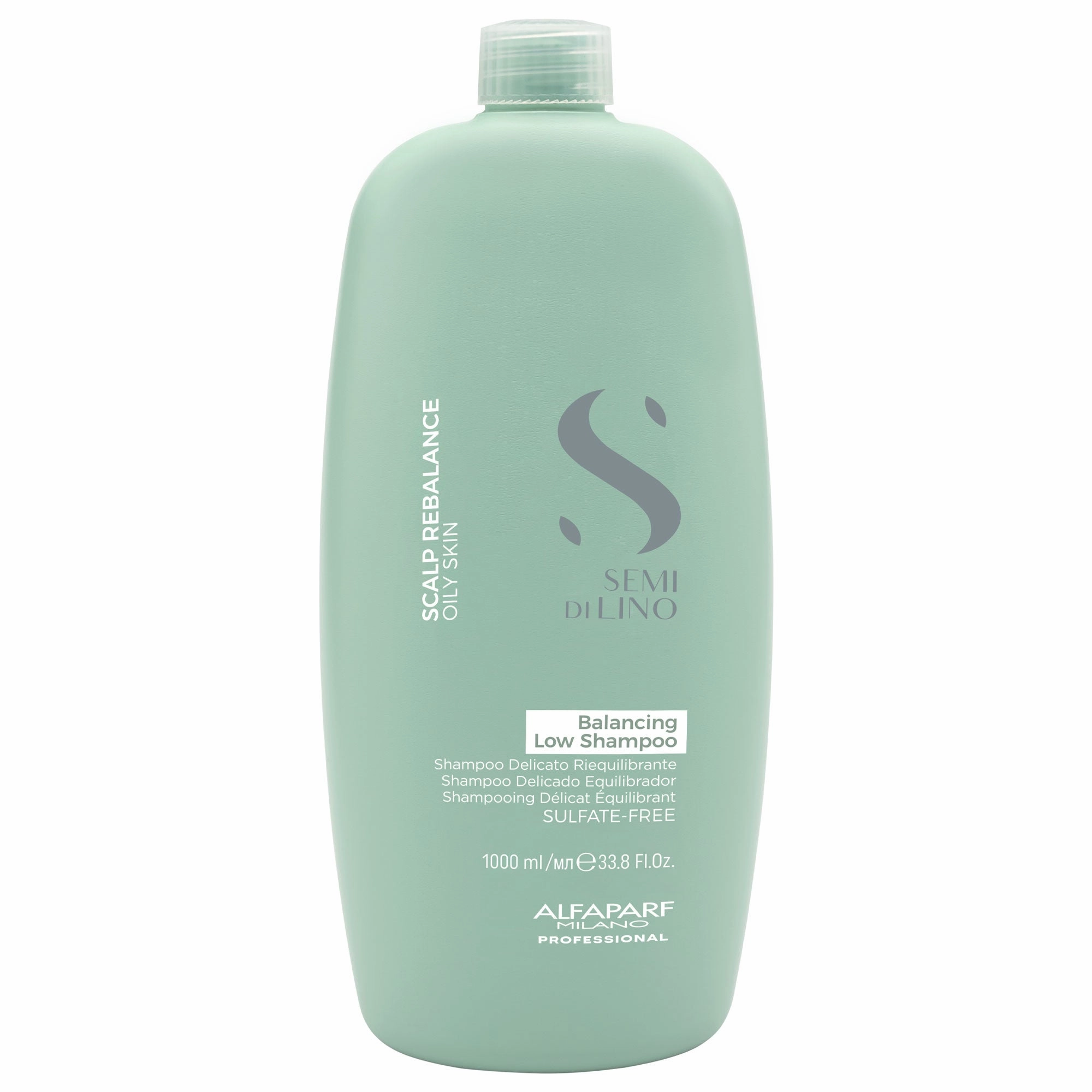 ALFAPARF MILANO SEMI DI LINO SCALP REBALANCE OILY SKIN BALANCING LOW SHAMPOO 1L