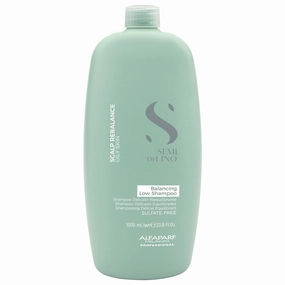 ALFAPARF MILANO SEMI DI LINO SCALP REBALANCE OILY SKIN BALANCING LOW SHAMPOO 1L