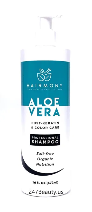 Aloe Vera Professional Post-Keratin Color Care Hair Shampoo - Champu Aloe Vera post-keratina para el cabello (32 oz)