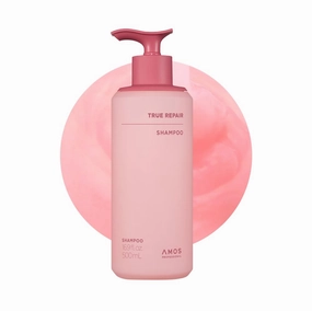 AMOS PROFESSIONAL True Repair Shampoo l Anti-Frizz & Smoothing Shampoo with Ceramide, For Dry & Damaged Hair, 16.9 fl.oz