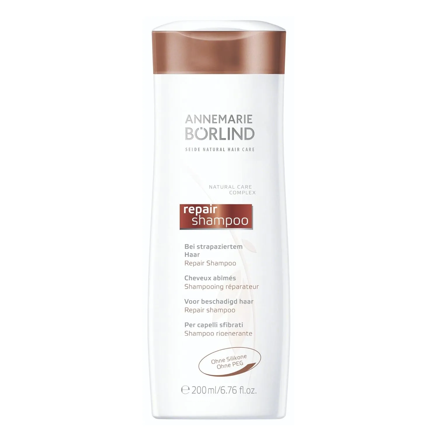 Annemarie Borlind Seide Natural Hair Care Repair Shampoo 6.76oz, 200ml