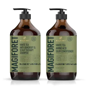 Anti-dandruff & Scalp Treatment Shampoo   Conditioner Set (500ml *2) For Dry, Flaky scalps, Help Clear Flakes, Leave Dry, Itchy Scalps Feeling Soothed
