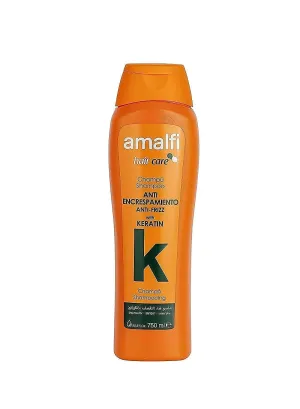 Anti-Frizz Shampoo with Keratin, 25.3 Fl Oz, Controls Frizz, Strengthens Hair, Adds Shine, Made in Spain