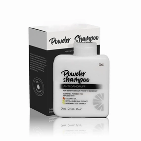 Anti-Dandruff Shampoo Powder 50g | Travel-Friendly | Powder-to-Foam for Itchy Scalp & Flake Control | With Tea Tree Oil, Menthol & Zinc PCA | Refreshing, Dandruff-Free | Sulphate & Paraben-Free