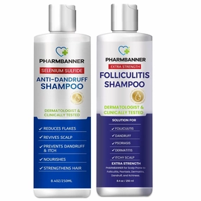 Anti-Fungal Shampoo & Anti-Dandruff Shampoo