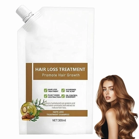 Anti hair loss shampoo,Anti-hair Fall Promote Hair Growth Women,Rich in Various Plant Extracts,10.55fl oz (1pc)