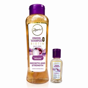 ANYELUZ Kit Duo Onion Shampoo   Mini Travel Size, Hair Care & Hydration, Oil-Control & Deep Cleansing, Shine-Enhancing & Strengthening Formula, Natural Extracts, All Hair Types