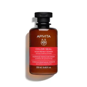 Apivita Color Protect Shampoo for Color - Tonic Men's Shampoo for Thinning Hair (Honey)