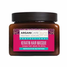 Arganicare | Keratin Range | REPAIR AND NUTRITIOUS MASK | With Organic Keratin | Nourishes, Thickens & Protects | Fortifies & Regenerates the internal fiber | Dry and Damaged Hair | 16.91 fl oz