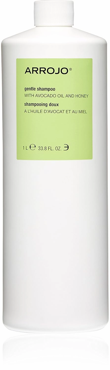 Arrojo Gentle Shampoo – Sulfate Free Shampoo with Vitamin B5, Coconut, Avocado & Sesame Seed Oils – Moisturizing Cleanser for Keratin-Treated & Damaged Hair