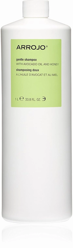Arrojo Gentle Shampoo – Sulfate Free Shampoo with Vitamin B5, Coconut, Avocado & Sesame Seed Oils – Moisturizing Cleanser for Keratin-Treated & Damaged Hair