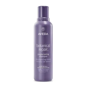 Aveda Botanical Repair Purple Toning Shampoo | For Blonde, Silver, Grey Hair | Reduces Brassy Tones | Silicone Free | 96% Naturally Derived*, 6.7 fl oz