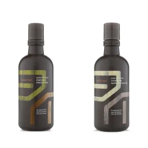 Aveda Men Pure-Formance Shampoo & Conditioner Duo | Lightweight Conditioner for Men’s Hair | Cleanses and Refreshes Hair & Scalp | 96%  Naturally Derived*