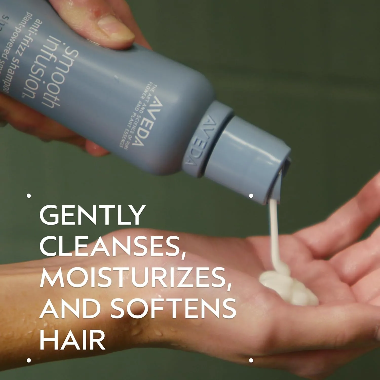 Aveda Smooth Infusion Anti-Frizz Shampoo | Smoothing Shampoo | Frizz Control | Protects Against Humidity | Silicone Free | for Medium and Thick Hair | 95% Naturally Derived*