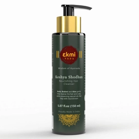 Ayurvedic Hair Growth Sulfate Free Shampoo With Reetha, Shikakai, Bhringraj, Amla For Hair Loss Control. Hair Regrowth Treatment For Women & Men. Hair Thickening Rosemary Shampoo, 5.07 Fl Oz