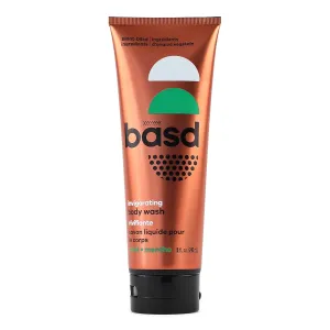 basd Natural Body Wash, Invigorating Mint | Organic & Moisturizing Ingredients, Vegan, Hypoallergenic, 8 Ounce Tube