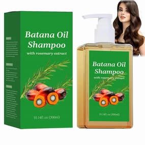 Batana Oil and Rosemary Shampoo for Hair Growth,Batana with Rosemary Extract,Natural Nourishes Hair,Hair Soft and Fluffy for Men Women