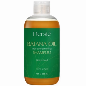 Batana Oil Shampoo for Hair Growth: Batana Shampoo for Hair Loss and Thinning Hair - Infused with Biotin and Rosemary Oil - Hair Growth Shampoo for Women & Men - Sulfate Free & Paraben Free (10 FL OZ)