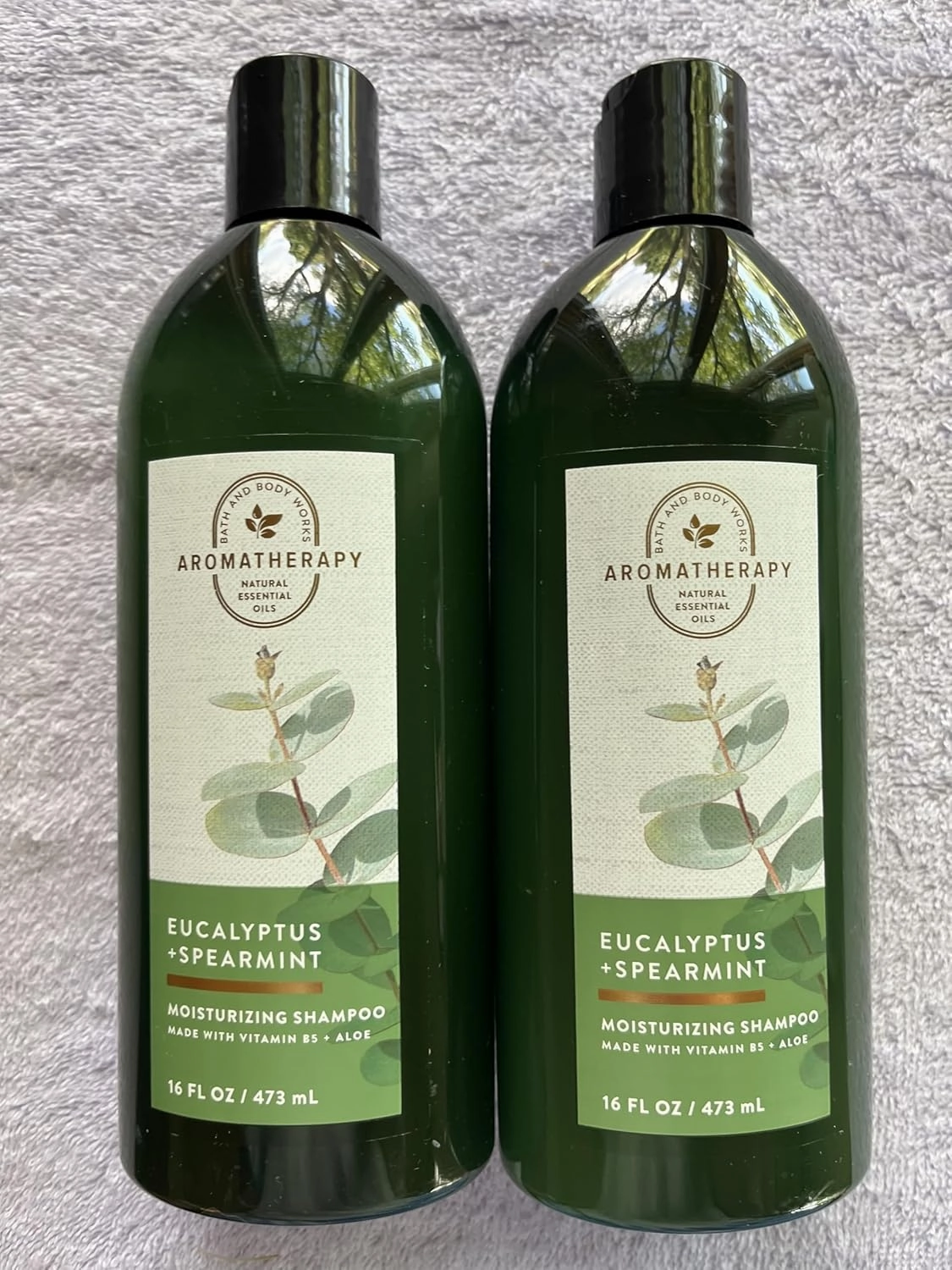 Bath & Body Aromatherapy Eucalyptus Spearmint 2 Pack Moisturizing Shampoo