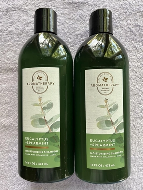 Bath & Body Aromatherapy Eucalyptus Spearmint 2 Pack Moisturizing Shampoo