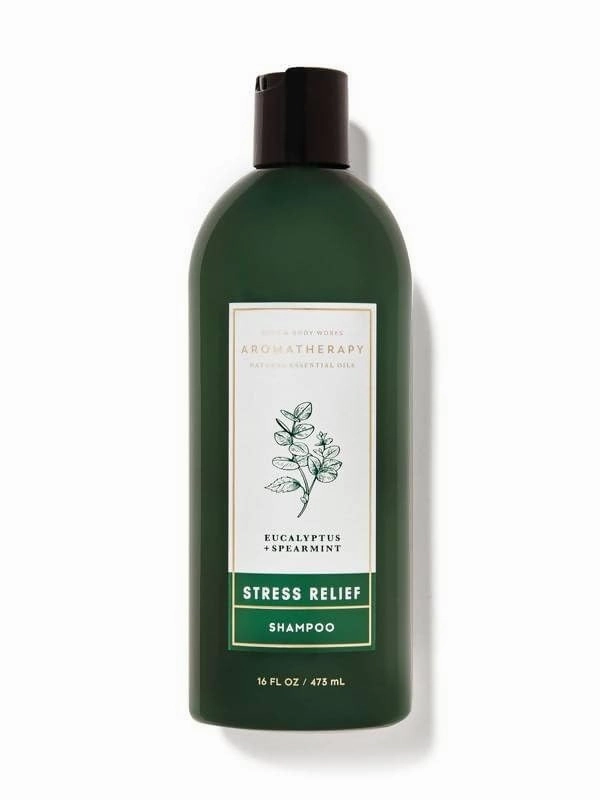 Bath and Body Aroma Stress Relief Eucalyptus   Spearmint Shampoo | 16 Fl Oz