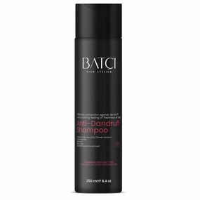 Batçı Hair Atelier Anti-Dandruff Shampoo – Sulfate-Free, Paraben-Free, Enriched with Aloe Vera, Niacinamide & Chamomile – Soothes Itchy Scalp, Reduces Flakes, Promotes Healthy Hair Growth –-8.4 Oz