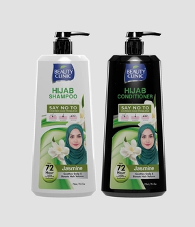 Beauty Clinic HIJAB Shampoo   Conditioner 750ml 25.3oz each JASMINE