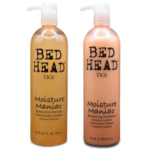 Bed Head Moisture Shampoo and Conditioner 25.36 Fl. Oz. 750 Ml Each.