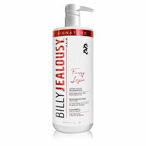 Billy Jealousy Fuzzy Logic Strengthening Mens Shampoo, Adds Volume, Prevents Hair Loss, Promotes Circulation & Healthy Growth, Peppermint Scent